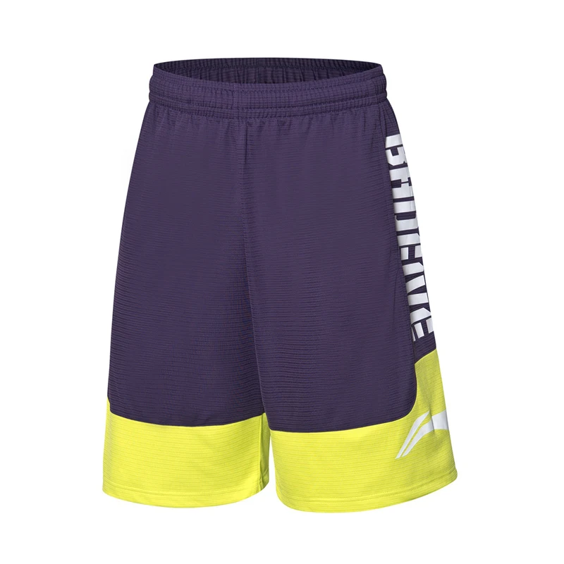(Break Code) мужские шорты Li Ning BAD FIVE для баскетбольных соревнований свободные