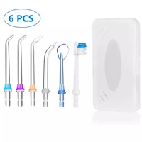 oral irrigator nozzle usb rechargeable water dental flosser tips water jet cleaning teeth electric portable