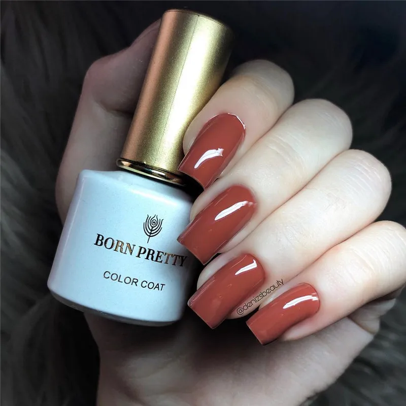 Гель лак BORN PRETTY для ногтей 6 мл серия Red Cafe отмачиваемый УФ гель дизайна 60