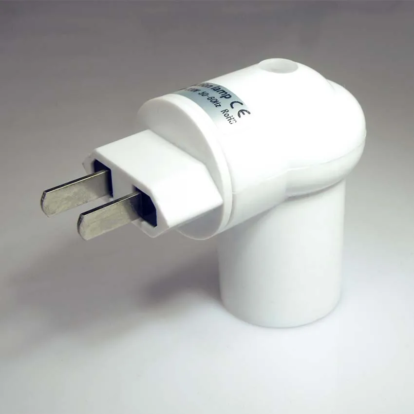 Новый белый PBT E27 ЕВРО США микроволновый радар Датчик тела светодиодный