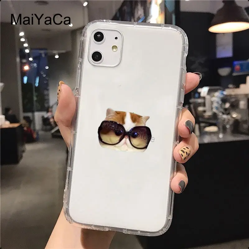Прозрачный чехол-накладка для iPhone 13 XR X XS Max 12 mini 11 Pro SE 2020 6S 7 8 Plus с изображением