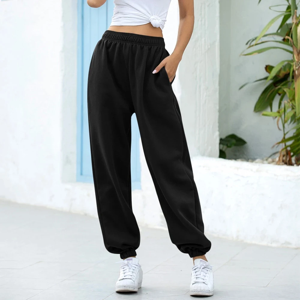 Trousers Casual Yoga Pants For Women Women 1Pieces 35%Cotton+65%Polyester