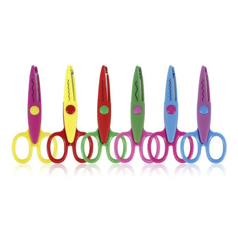 Металлические и пластиковые ножницы для скрапбукинга 1 шт. украшения дневника