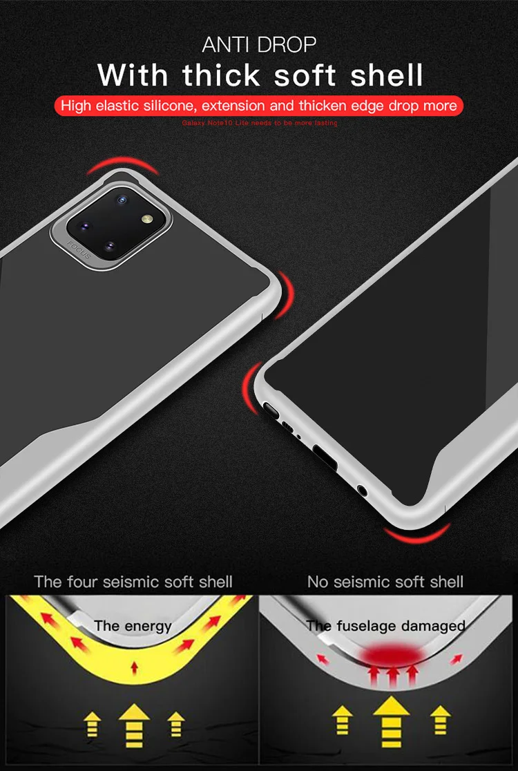 

Soft Shockproof Case For Samsung Galaxy A51 A71 A11 A21 A31 A01 M01 M30s M11 M21 M31 M51 F41 A10 A20 A30 A40 A50 A70 A80 A90 M10