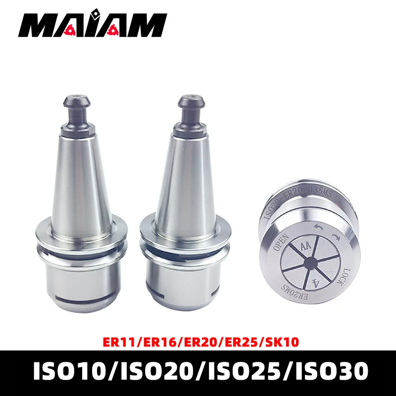 precision 0 002 iso10 iso20 iso25 iso30 er11 er16 er20 er32 sk10 tool holder iso er tool holder g2 5 3000050000rpm pull stud free global shipping