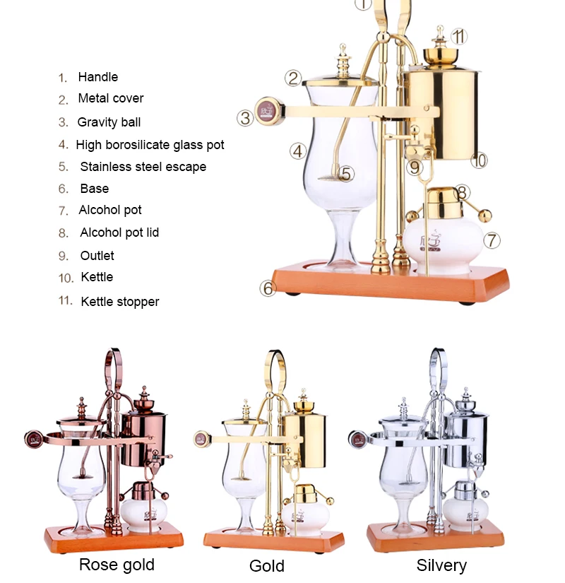 Новый дизайн Королевский Балансирующий сифон для капель воды