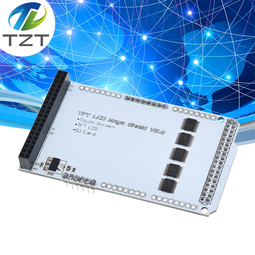 Экран расширительной платы TFT LCD для Arduino TFT01 Mega Touch поддержка ЖК-дисплея 3 2 'ɴ