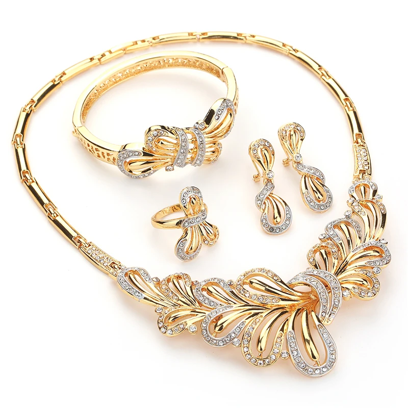 CWEEL/модные комплекты ювелирных украшений в Дубае с африканскими бусинами для