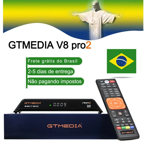 V8 Pro2 GTMedia V8 Gtmedia V8 pro2 H.265 Full HD DVB-S2 DVB-T2 DVB-C кабель-цифра спутниковый телевизионный ресивер Встроенный Wi-Fi лучше, чем GTMedia v8 Nova - Цвет: V8 Pro2