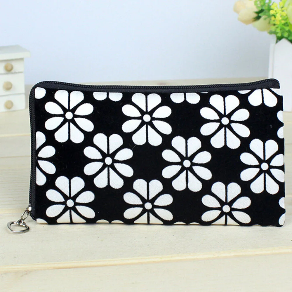 Для женщин Печать монет кошелек клатч на молнии в виде нуля сумочки для телефона