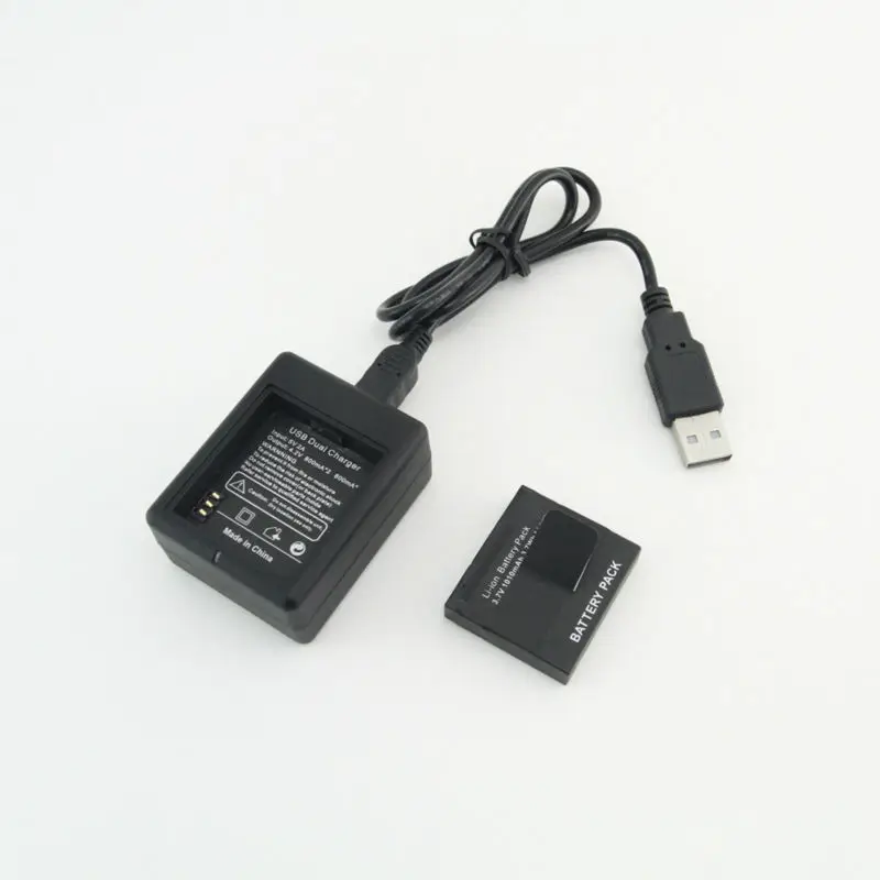 Набор 3 7 V 1010mAh литий ионная аккумуляторная батарея с USB зарядное устройство двумя