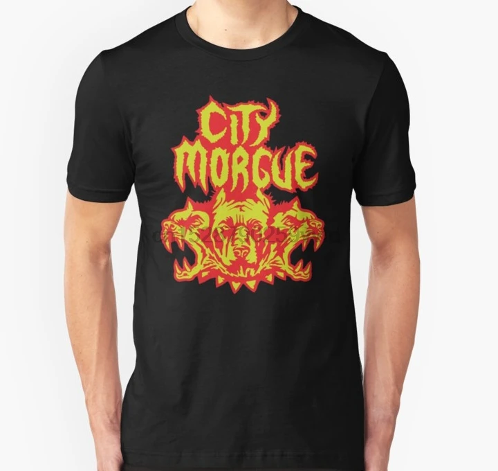 Мужская футболка CITY MORGUE ZILLAKAMI унисекс wo тройники топ|Мужские футболки| |