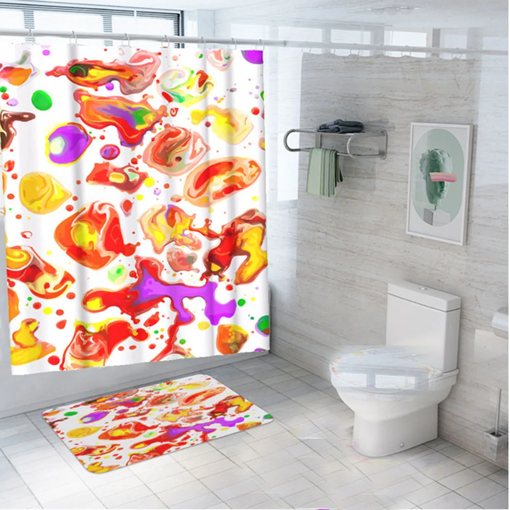 Детская Водонепроницаемая занавеска для ванной комнаты|Шторы душа| |