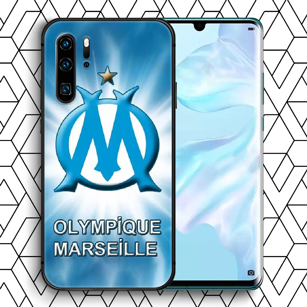 

Football Club Marseille Phone Case For Huawei P Mate 10 20 30 40 Lite Pro smart Z 2019 nova 5t black Cover Fashion Shell Trend