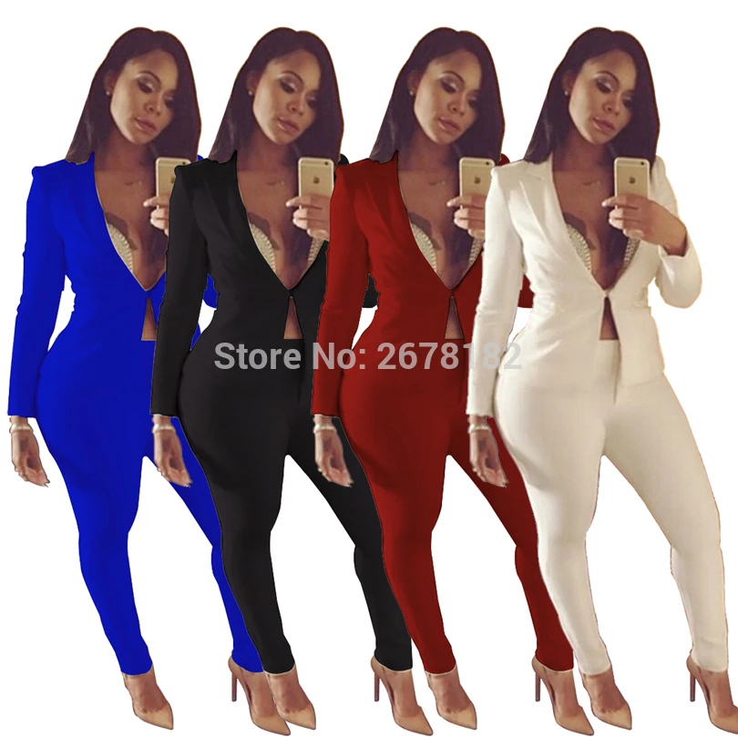 Комплект из двух предметов брючный костюм весна лето 2018 повседневный