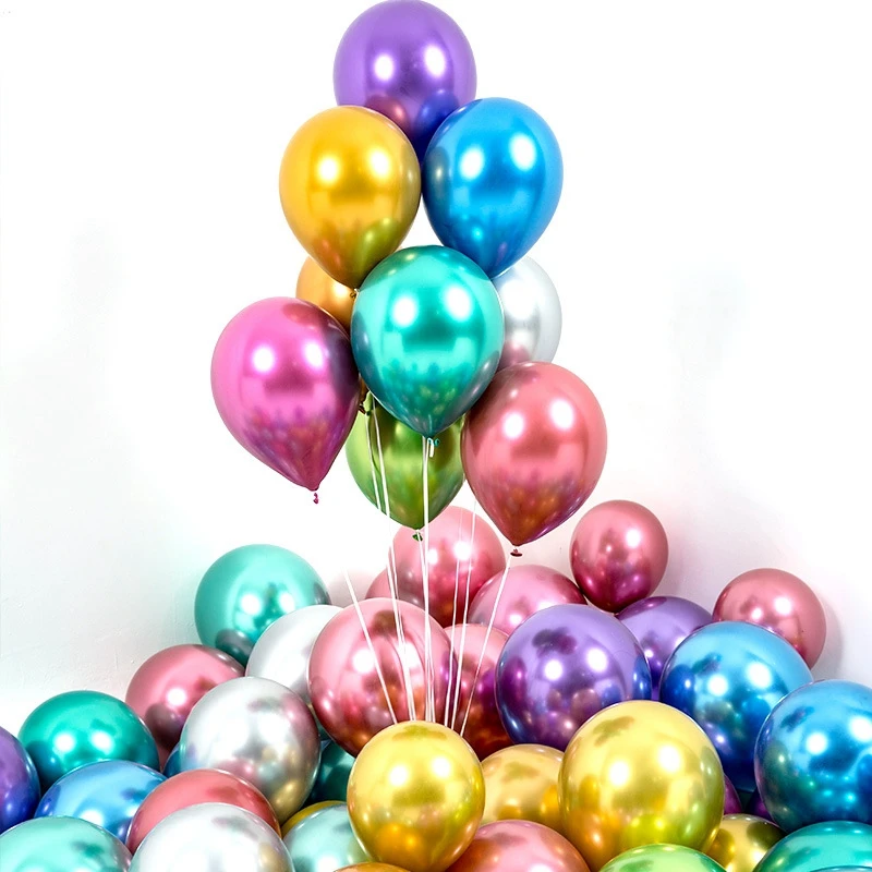 

10pcs/Lot Birthday Balloons Latex Gold Red Pink Blue Pearl Wedding Party Balloon Ball Kids Toys Helium Baby Shower Ballon