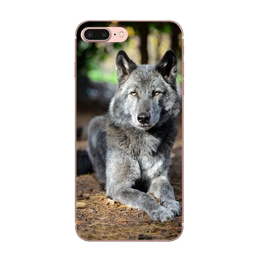 Мягкий чехол Coque Cover Little Wolf для Huawei Honor Nova Note 5 5I 8A 8X10 Pro 9X Moto G G2 G3 G4 G5 G6 G7 Plus | Мобильные