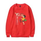 Пуловер Ponyo On The Cliff, женский, милый свитшот в стиле Харадзюку, Повседневный, для мужчин и женщин, теплые, модные пуловеры на осень и зиму