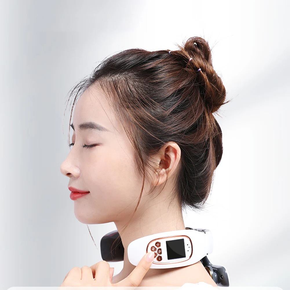 

Household Neck/Shoulder Massager Magnetic Therapy Pain Relief Tool Health Care Outdoor Home Car Relaxing Massage