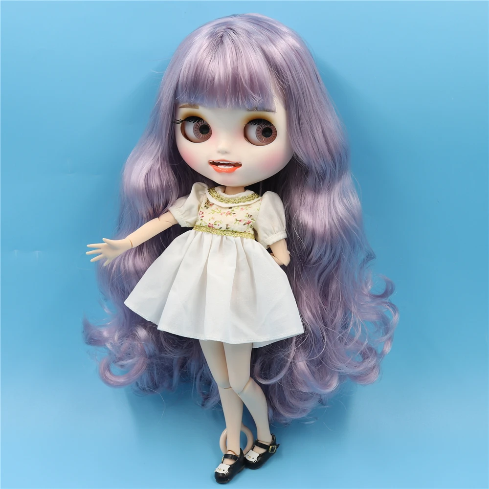 Одежда для кукол Blythe 1/6 в белом платье зеленом аниме | Игрушки и хобби