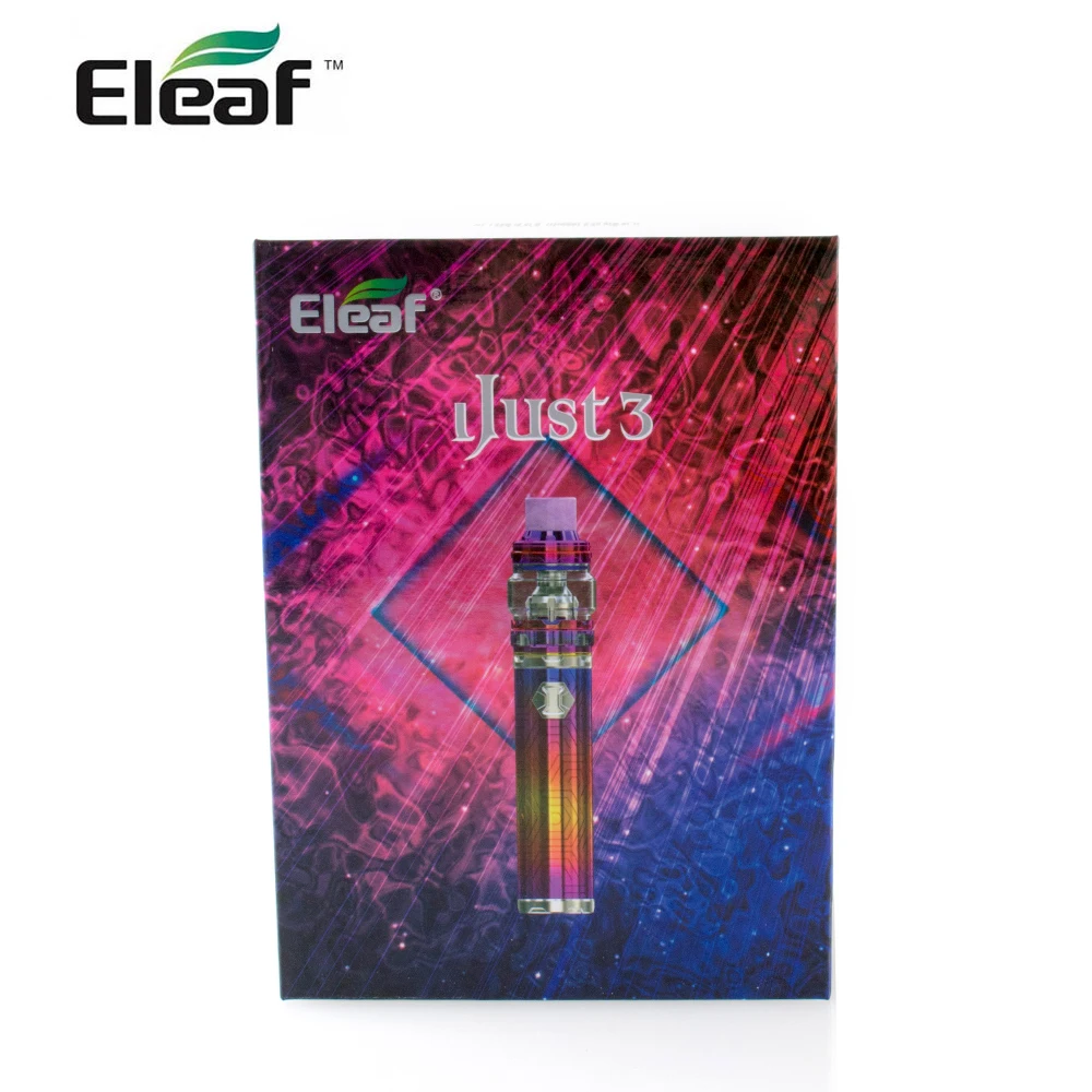 Eleaf iJust 3 WR версия Vape комплект с ELLO Duro атомайзер 3000 мАч 7,5 мл 80 Вт макс электронная сигарета айджаст 3 KIT