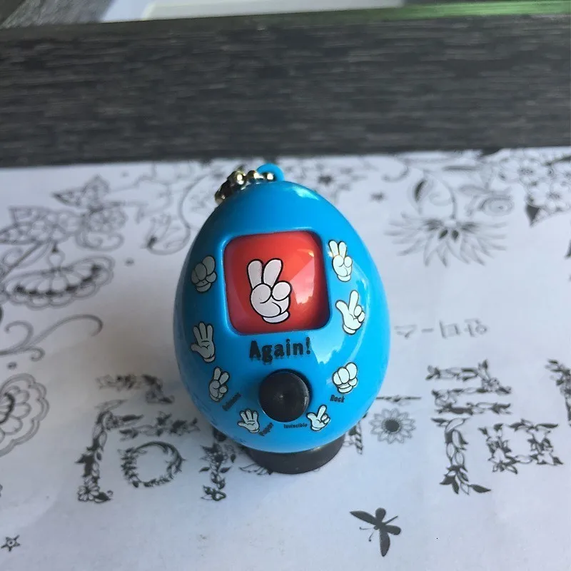 Необычные пластиковые каменные ножницы ткань пальчиковая игра одно нажатие для