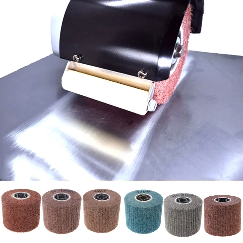 

Deburring Abrasive Nylon Drawing Round Brush Polishing Grinding Buffing Wheel