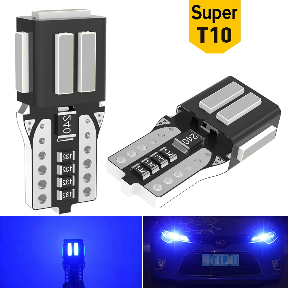 

2x T10 Led Car Interior Bulb Canbus Error Free T10 for bmw e90 e46 e60 f10 f30 e39 e36 f20 x5 e70 e53 e92 m3 e91 e30 e87 x1 5w5