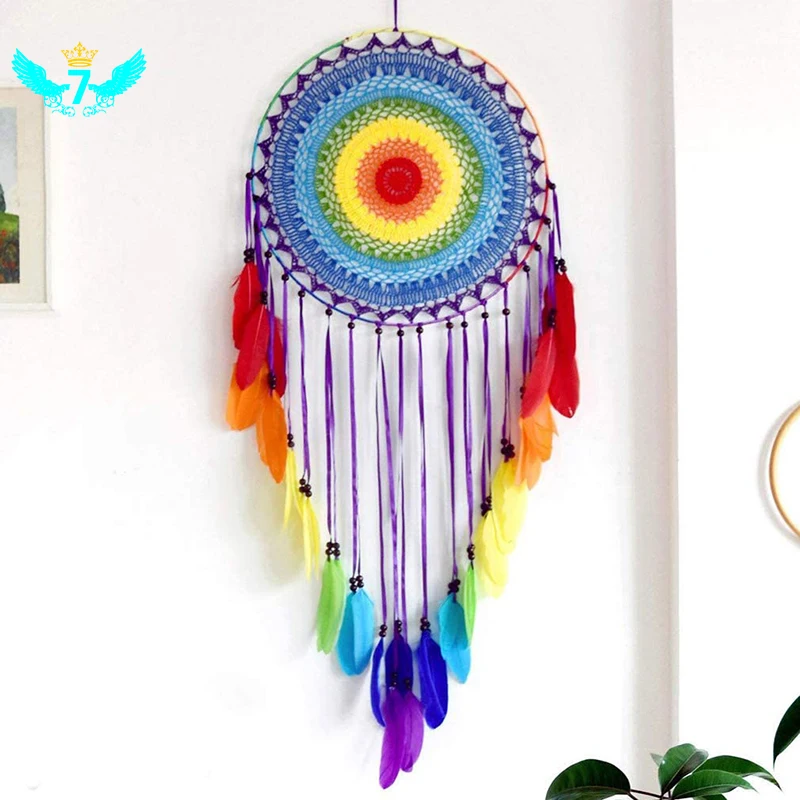 Окрашенные гусиные перья плавающие в DIY цветные TOB | Дом и сад