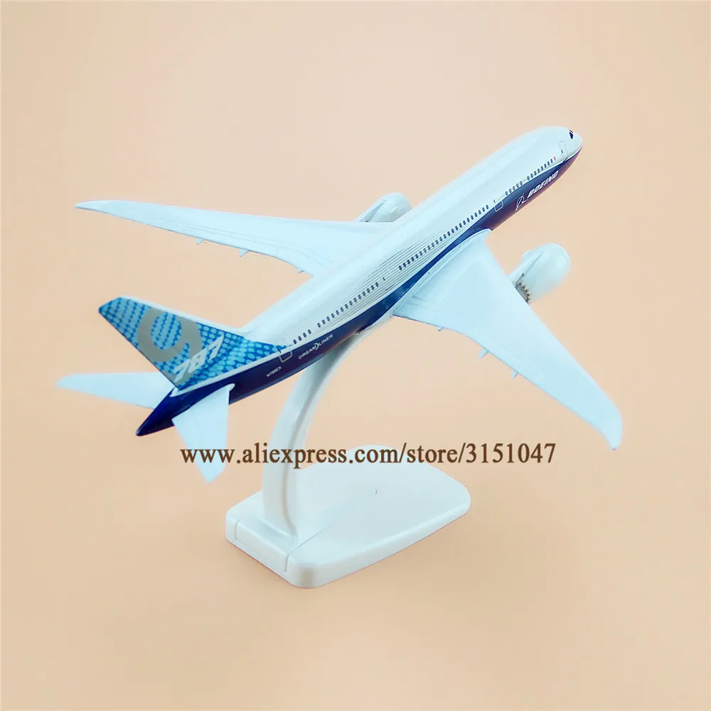 20 см воздушный прототип Boeing 787 B787 9 Airlines ProtoMech модель самолета из сплава металла
