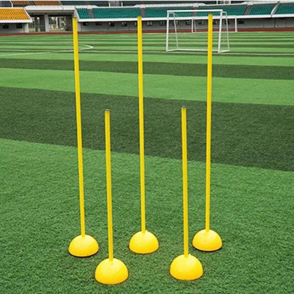 

Water Injection Base Football Door Pole Flag Logo Bar Obstacle Training Accessories Marker Football Sign Equipment Stadium V1Z8