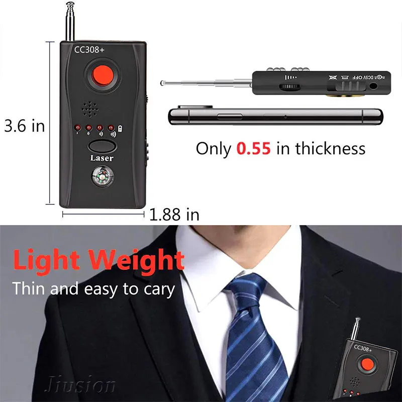 Мини антиcandid камера детектор GSM GPS RF сигнала антишпионская Скрытая потайная