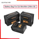 Sunnylife взрывозащищенный защитный чехол для аккумулятора Защитная сумка для хранения для DJI Mavic Mini Mini 2Mini SE аксессуары для аккумуляторов