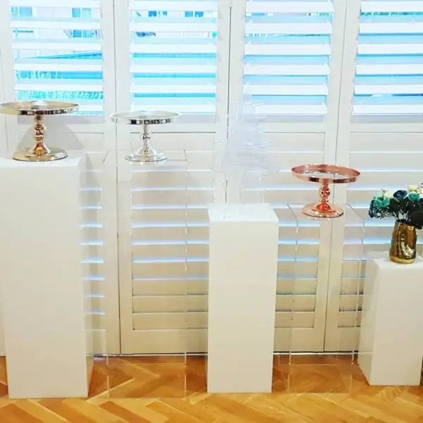 Прозрачная акриловая цилиндрическая подставка для торта десерта | Дом и сад