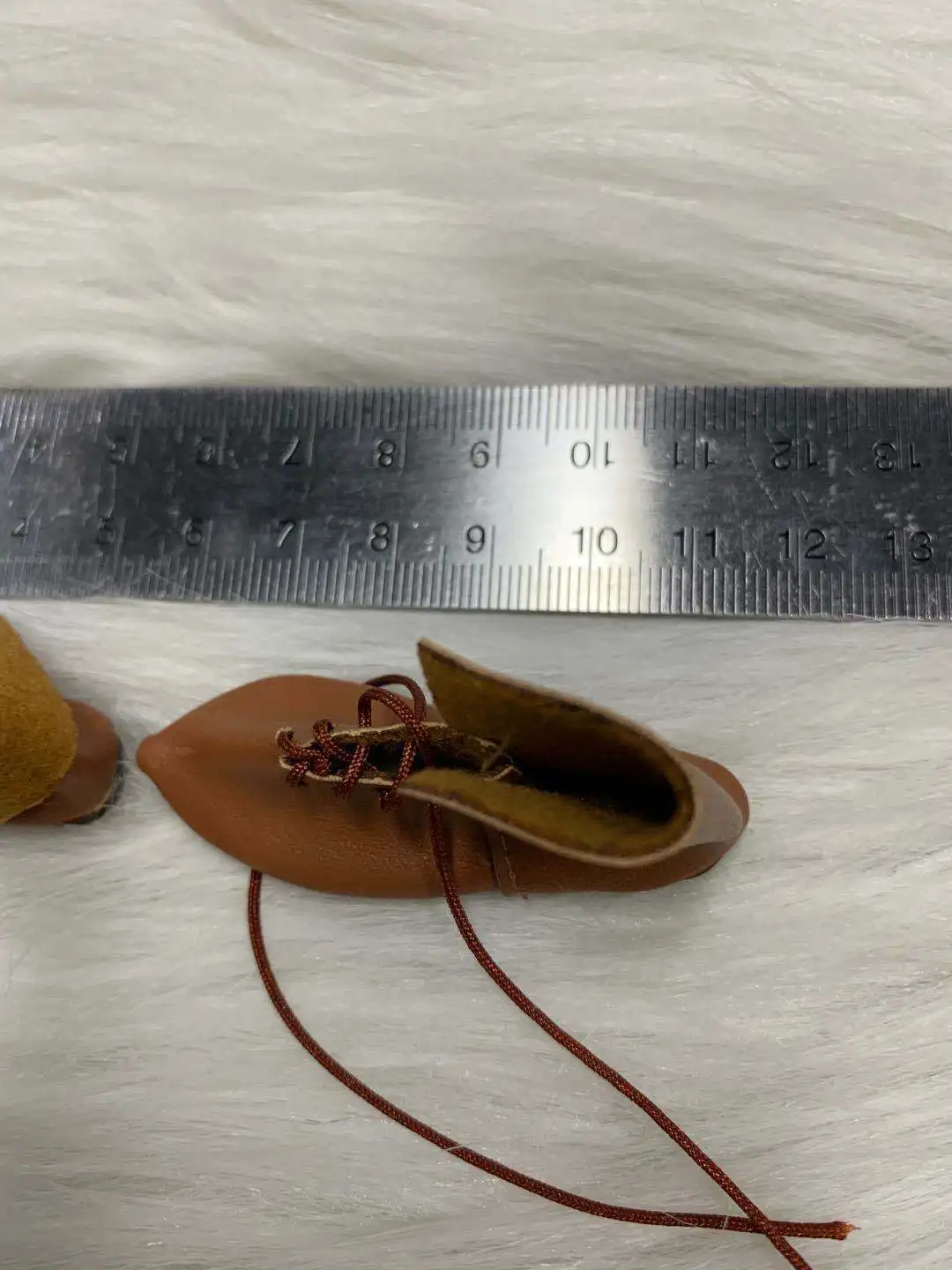 

1/6 Scale Soldier Medieval Knight Leather Shoes Model for 12" Action Figure Doll