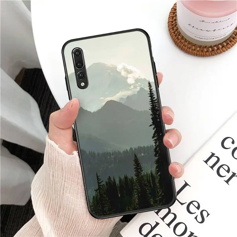 

Babaite Mountain Forest Clouds Phone Cover For Huawei Mate 30 Pro P20 P30 P40 pro lite Y7 Y6 2019 for Honor 8X 8A 10 20lite 10i