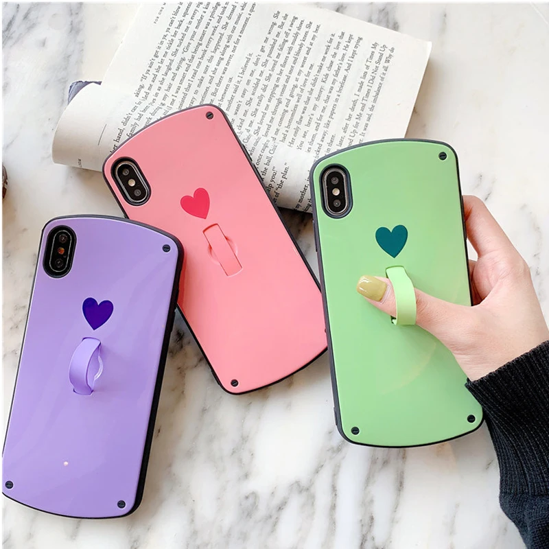 Для huawei P20 Pro чехол силиконовая дуга крепление в виде кольца на палец любовь