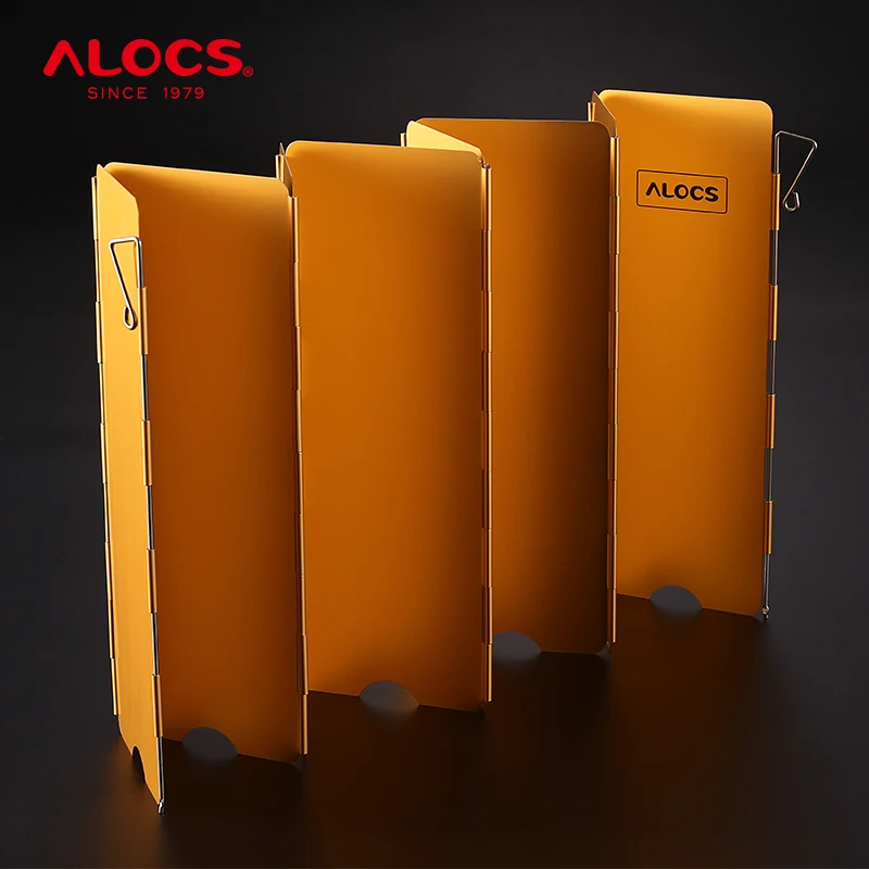 Alocs CS B04 напольная плита ветровое стекло спиртовая газовая Пешие прогулки кемпинг