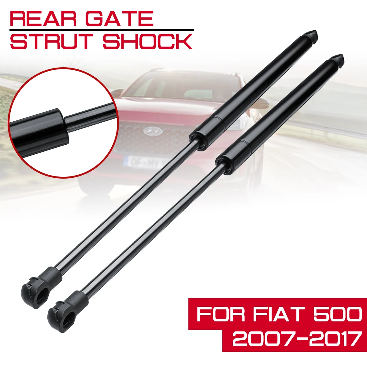 

Car Interior Rear Trunk Tail Gate Tailgate Gas Spring Shock Lift Struts Support Rod For Fiat 500 2007-2017 51785412