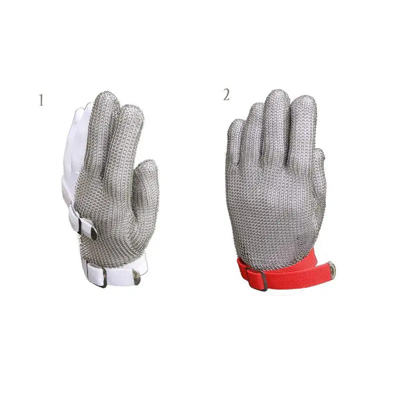 Protective Glove Stainless Steel Mesh Cutting Resistant Chain Mail For Kitchen Butcher S | Безопасность и защита