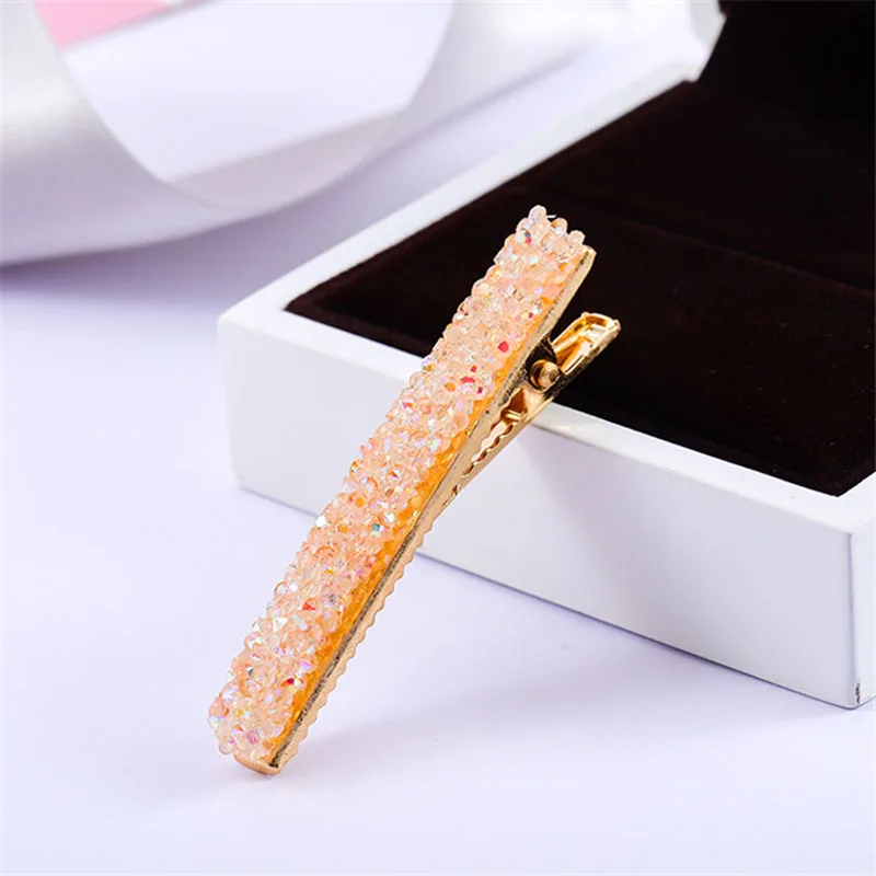 

Crystal Rhinestone Hair Clip Women Girls Barrette Hairpins Headwear Hair Accessories Styling Tool