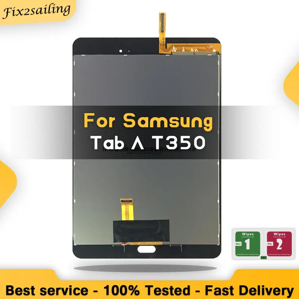 Для Samsung Galaxy Tab A 8 0 ЖК дисплей сенсорный экран SM T350 T351 T355 сборка Замена 100%