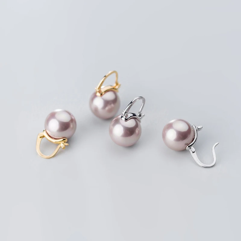 

Женские серьги с жемчугом, из стерлингового серебра 925 пробы