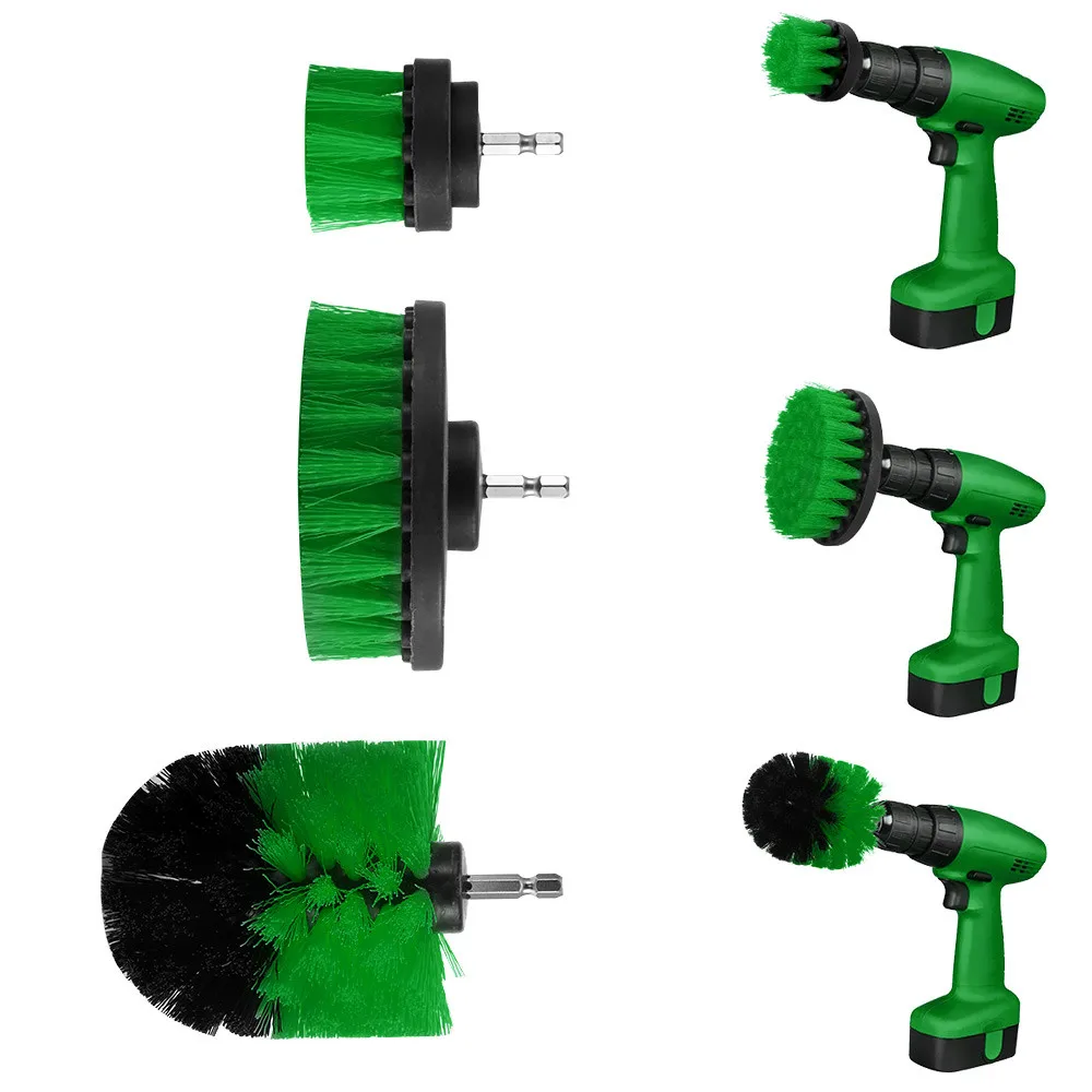 3 шт./компл. Мощность скруббер сверло для очистки кисти плитки инструмент