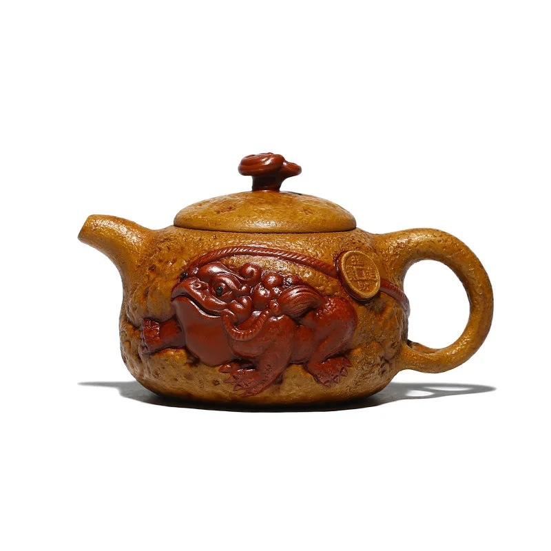 

Yuanyoujun teapot and Kungfu teapot in Yixing Zisha teapot Chunhu mine