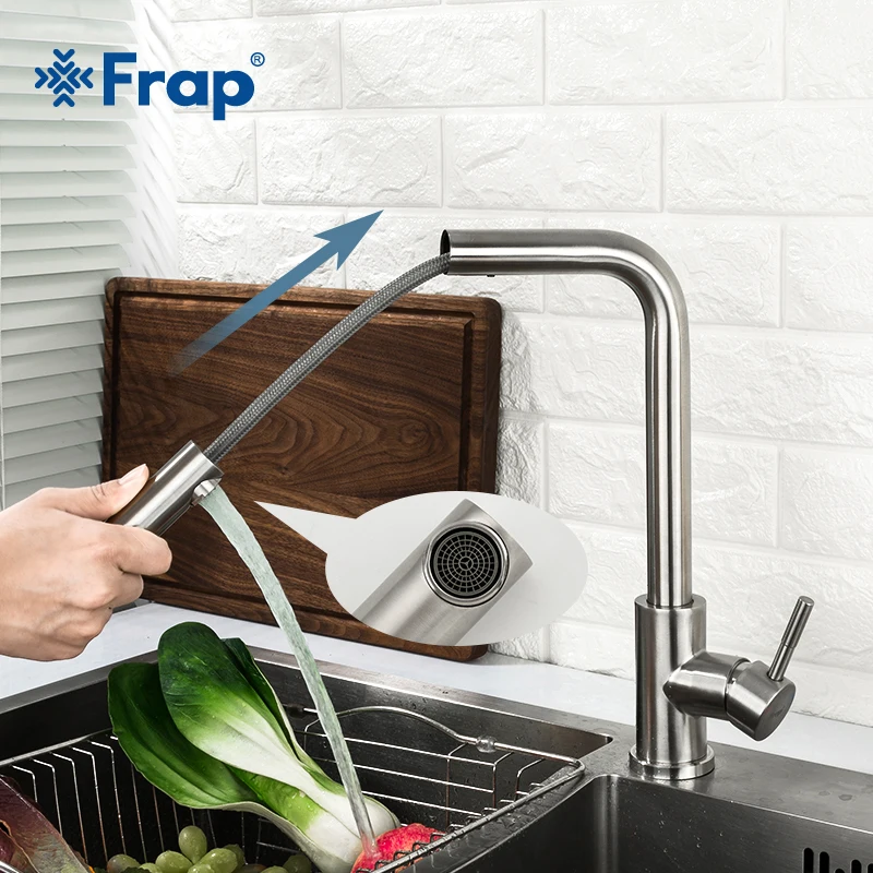 Выдвижной кухонный кран FRAP f60899 | Обустройство дома