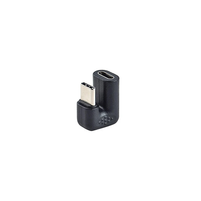 

Адаптер-конвертер USB-C, 180 градусов, Тип C, адаптер для телефона Note, прямоугольный, Type-C, штекер-гнездо