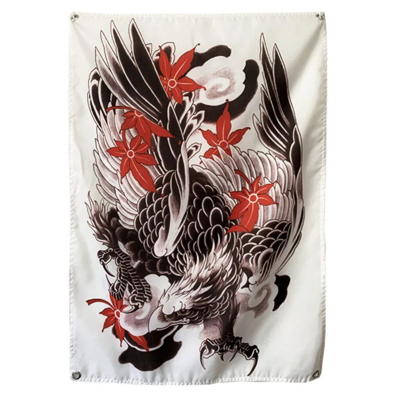 Орел укийо-е баннеры татуировки гобелен винтажный плакат на стену стикер Бар