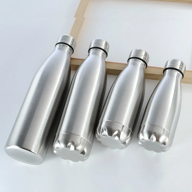 

500/1000ml Stainless Steel Water Bottle Portable BPA free Water Drinking Bottle Gym Sports Cycling Drinkware Kids School Gifts