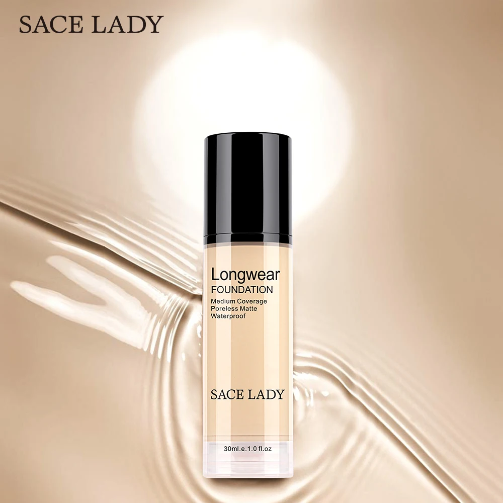 SACE LADY Make Up набор Тональная основа 30 мл Жидкая Основа матовая с высоким покрытием